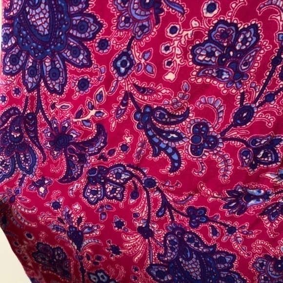 LF paisley floral cut out shift dress size M NWT - Picture 12 of 15